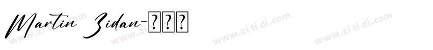 Martin Zidan字体转换